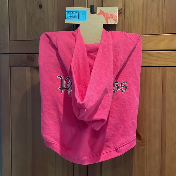 NWT Old Navy “Princess” dog hoodie. (M/L).  100% cotton - Picture 5 of 8